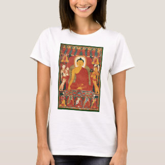 Camiseta Pintura de Buda del vintage