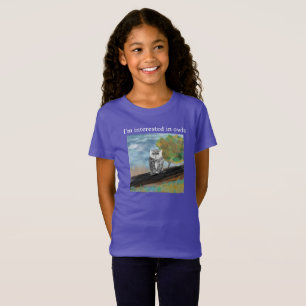 Camiseta Pintura de búho estacional en maravillas de la nat