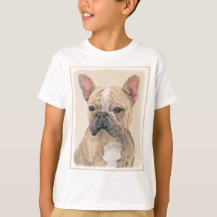 Camiseta Pintura de Bulldog francés (Sable) - Cuto original