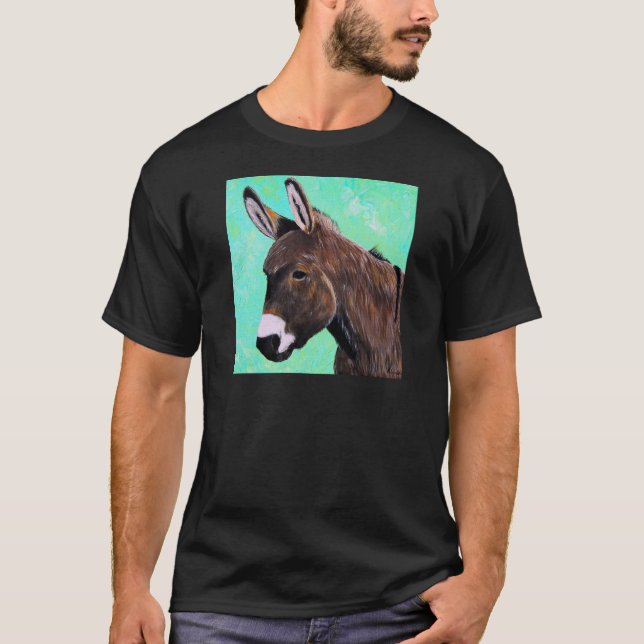 Camiseta Pintura de burro (Anverso)
