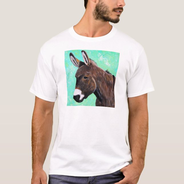 Camiseta Pintura de burro (Anverso)