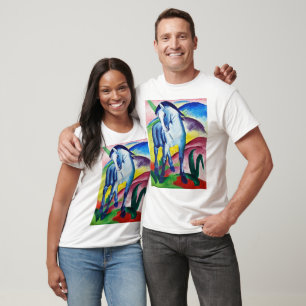 Camiseta Pintura de caballo azul de Franz Marc