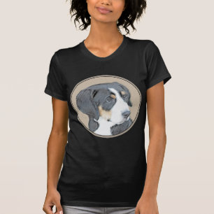 Camiseta Pintura de cachorro de perro de montaña de Berna -