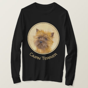 Camiseta Pintura de Cairn Terrier - Arte Perro Original.
