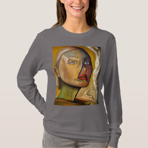 Camiseta pintura de camaleón