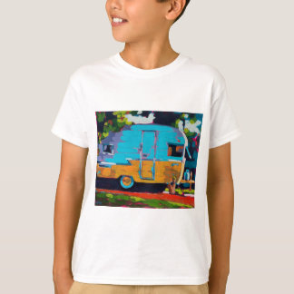 Camiseta Pintura de caravana - Regalo para amantes del camp