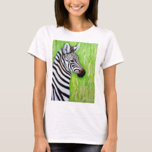 Camiseta Pintura de cebra