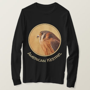 Camiseta Pintura de cernícalo americano - Arte de ave origi