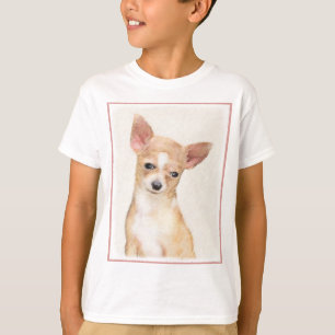 Camiseta Pintura de Chihuahua - Arte Perro Original.