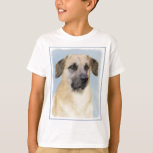 Camiseta Pintura de Chinook (Orejas caídas) - Arte Perro Or