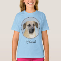 Pintura de Chinook (Orejas caídas) - Arte Perro Or