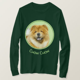 Camiseta Pintura de Chow Chow - Arte de perro original lind