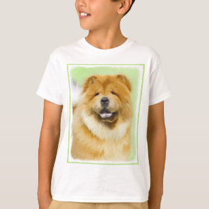 Camiseta Pintura de Chow Chow - Arte original de perro lind