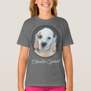 Camiseta Pintura de Clumber Spaniel - Cute Original Dog Art