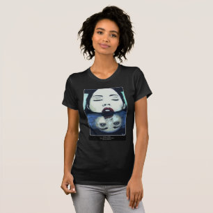 Camiseta Pintura de "Como arriba, más abajo" sobre una