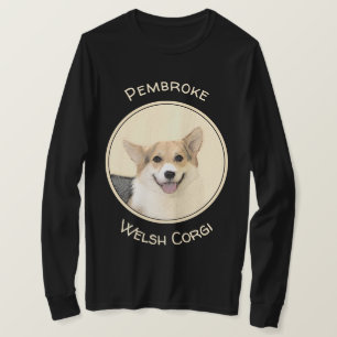 Camiseta Pintura de Corgi galés de Pembroke - Arte Perro Or