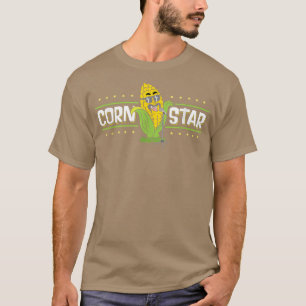 Camiseta Pintura De Estrella De Maíz Para Un Agricultor De 
