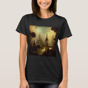 Camiseta Pintura de fantasía 8 - Jinete de caballo