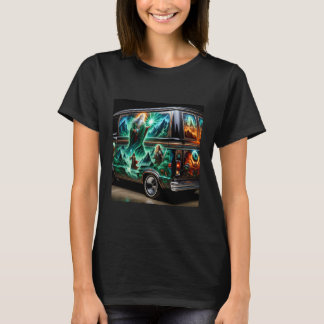 Camiseta Pintura de fantasía de coche