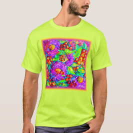 Camiseta Pintura de flores de primavera. ¡Hazte con una en