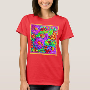 Camiseta Pintura de flores de primavera. ¡Hazte con una en 