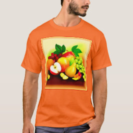 Camiseta Pintura De Frutas Tropicales. ¡Hazte con una en Za
