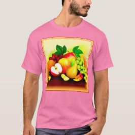 Camiseta Pintura De Frutas Tropicales. ¡Hazte con una en Za