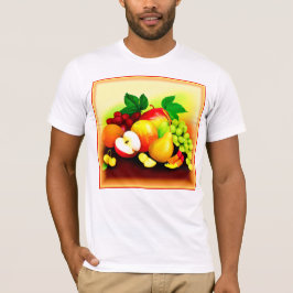 Camiseta Pintura De Frutas Tropicales. ¡Hazte con una en Za