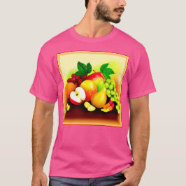 Camiseta Pintura De Frutas Tropicales. ¡Hazte con una en Za