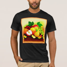Camiseta Pintura De Frutas Tropicales. ¡Hazte con una en Za