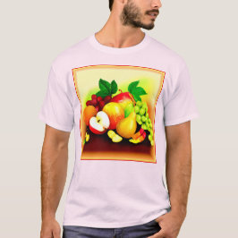 Camiseta Pintura De Frutas Tropicales. ¡Hazte con una en Za