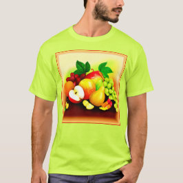 Camiseta Pintura De Frutas Tropicales. ¡Hazte con una en Za