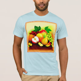 Camiseta Pintura De Frutas Tropicales. ¡Hazte con una en Za