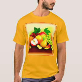 Camiseta Pintura De Frutas Tropicales. ¡Hazte con una en Za