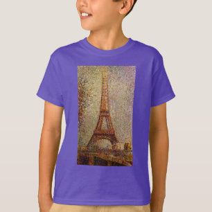 Camiseta Pintura de Georges Seurat: La Torre Eiffel (1889)