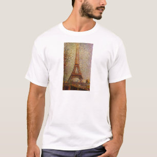Camiseta Pintura de Georges Seurat: La Torre Eiffel (1889)