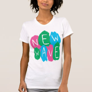 Camiseta Pintura de grafiti de nueva ola