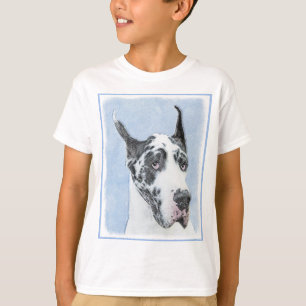 Camiseta Pintura de gran dano (Harlequin) - Arte original d