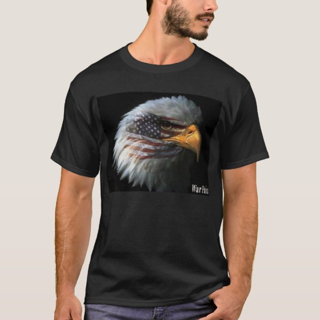 Camiseta Pintura de guerra de Eagle (Anverso)
