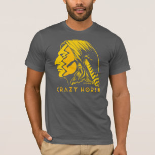 Camiseta Pintura de guerra loca del caballo