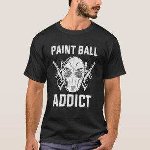 Camiseta Pintura de juego de tiro para adicto a la bola