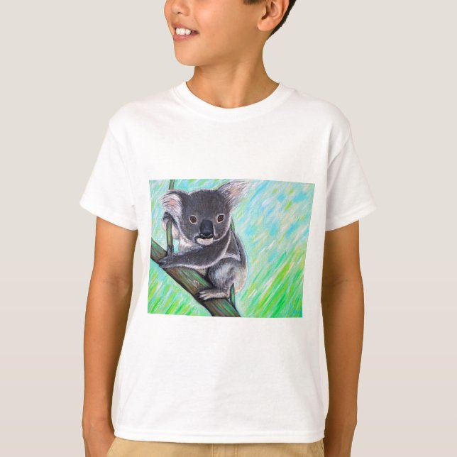 Camiseta Pintura de Koala (Anverso)