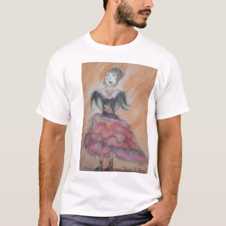 Camiseta Pintura de la acuarela del bailarín español del