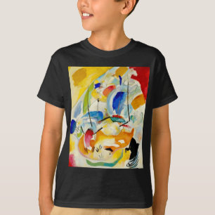 Camiseta Pintura de la batalla marítima de Kandinsky en 191