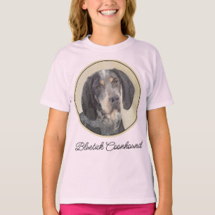Camiseta Pintura de la cola de Bluetick - Ar de perro origi