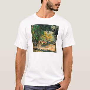Camiseta Pintura de la Naturaleza de Paul Cezanne & Cita