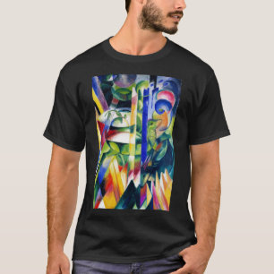 Camiseta Pintura de las cabras de la pequeña montaña de Fra