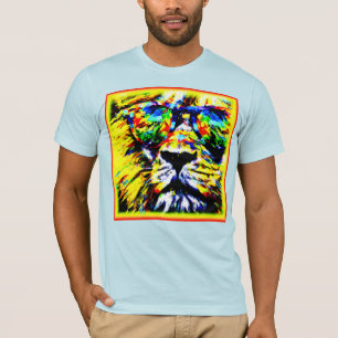 Camiseta Pintura de León de Gafas Iris. ¡Hazte con una en Z