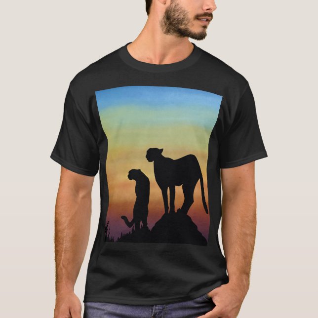 Camiseta Pintura de lienzo SundownArt (Anverso)
