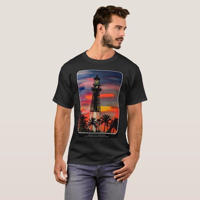 Camiseta Pintura de "Lighthouse Pop" (Anverso completo)